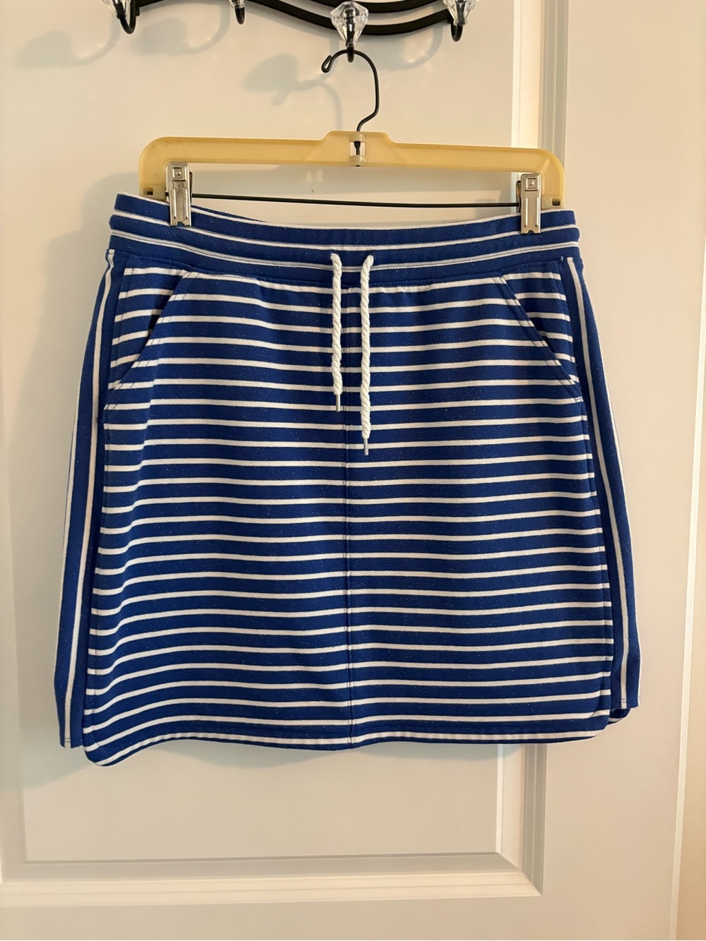 Talbots  Striped  Drawstring Skirt - Picture 3 of 6